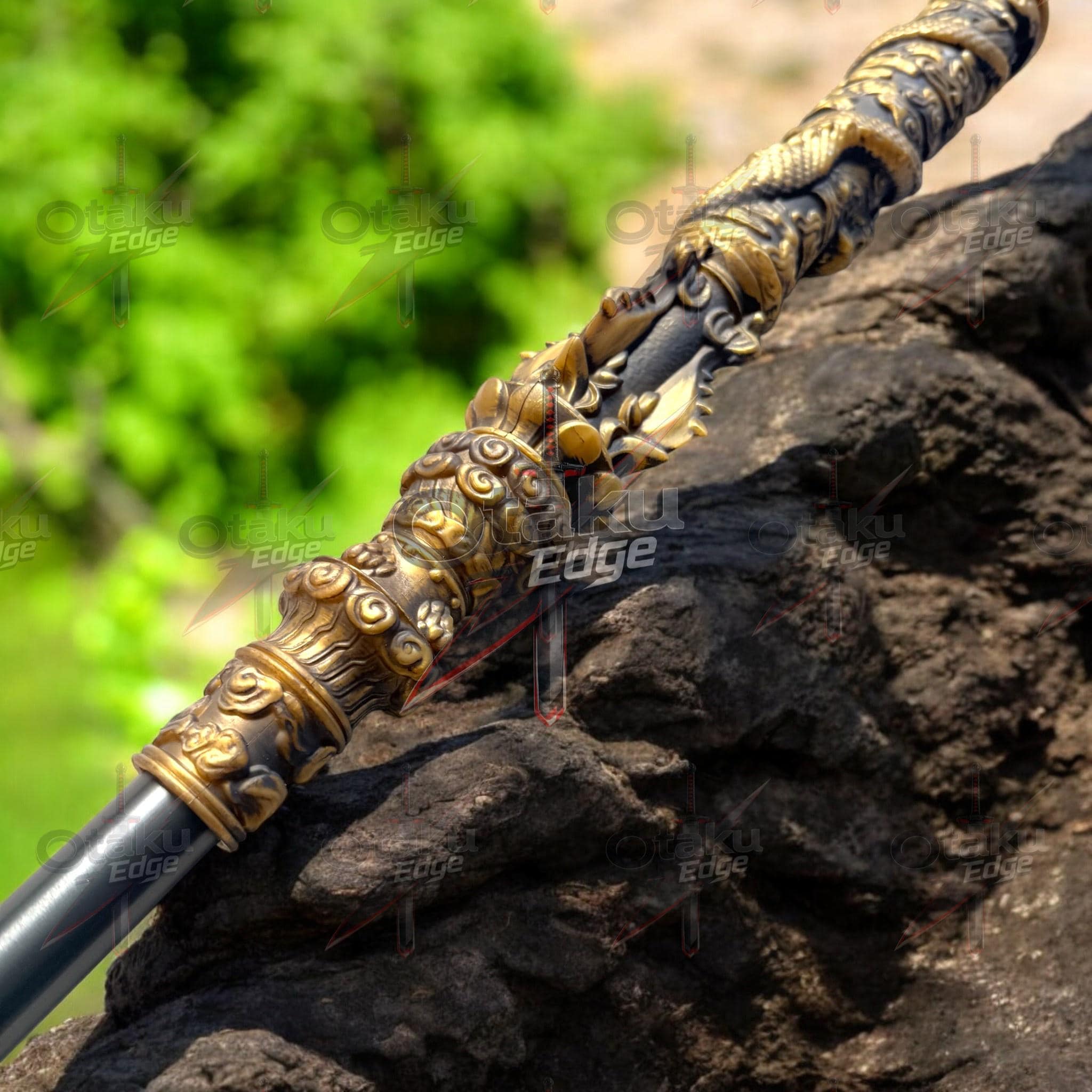 Ruyi Jingu Bang — Sun Wukong Staff (Black Myth: Wukong, Metal Replica)