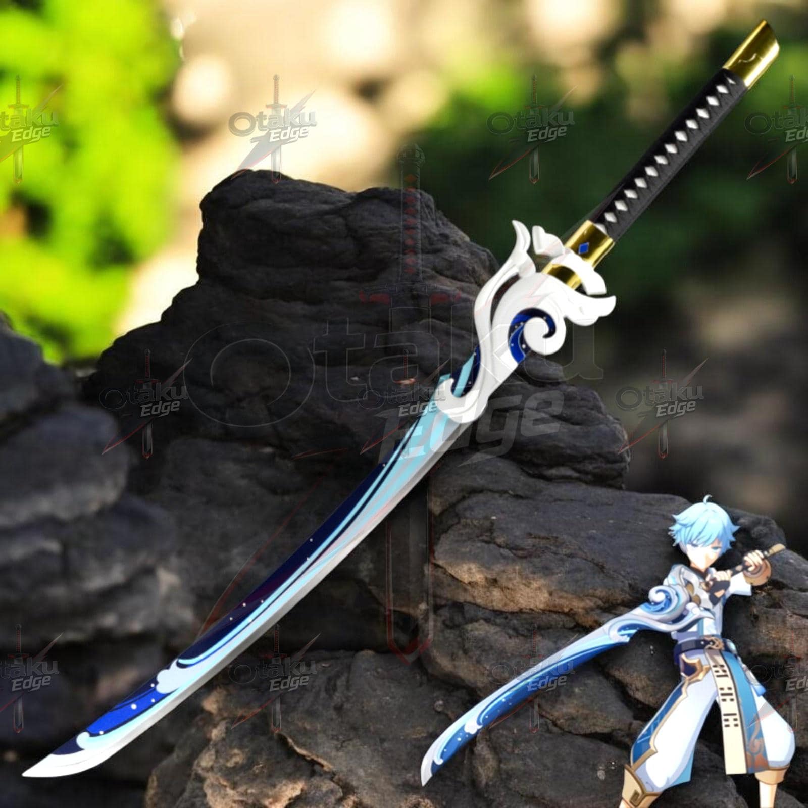 Akuoumaru Claymore — Genshin Impact (Metal Replica)